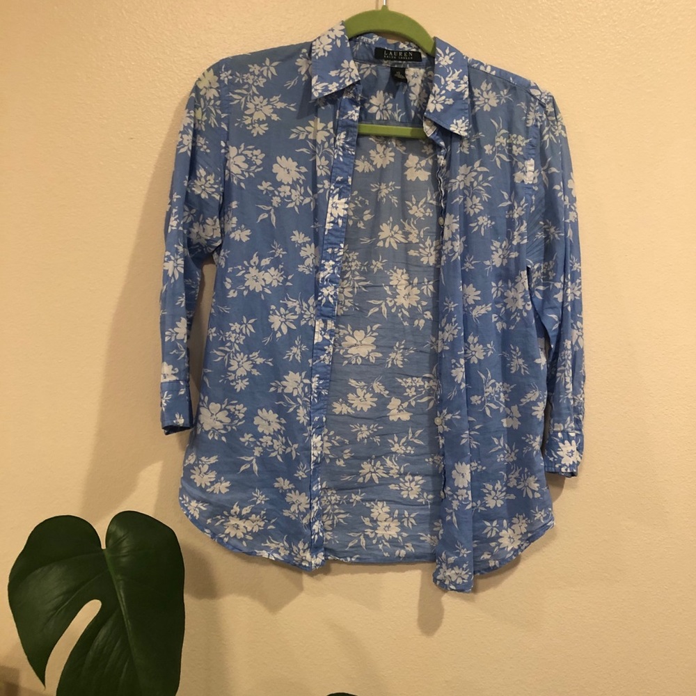 Blue blouse